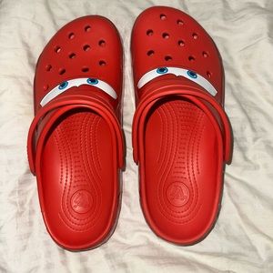 Lighting McQueen crocs